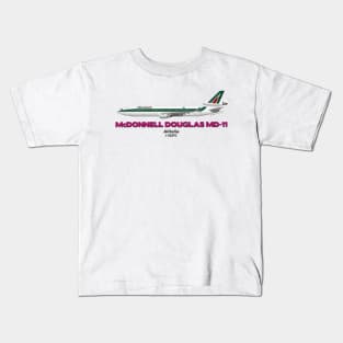 McDonnell Douglas MD-11 - Alitalia Kids T-Shirt